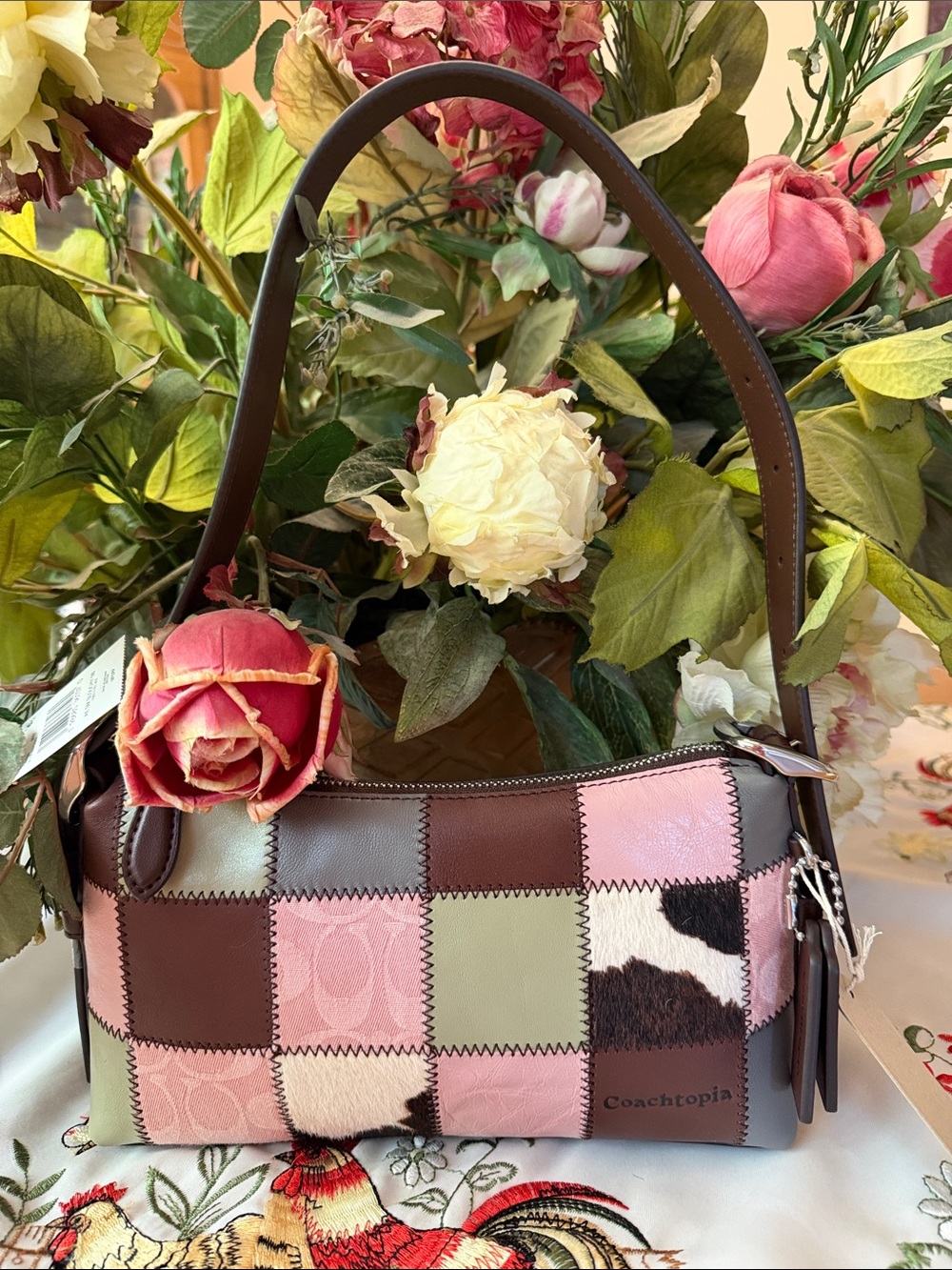 🩷🤎🩷  COACH  COACHTOPIA ALTER/EGO SMALL SLOUCHY SHOULDER BAG 🩷🤎🩷 NWT 🩷🤎🩷